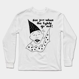 Mr Sandman, “See You When the Lights Go Out” cartoon by Kenneth Joyner Long Sleeve T-Shirt